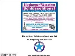 Sites similar to siegburg-schluesseldienst.de