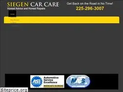 Sites similar to siegencarcare.com