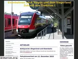 Sites similar to siegerlandbahn.de