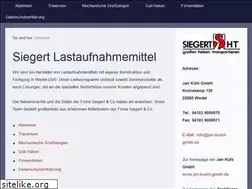 Sites similar to siegert-co.de