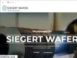 Sites similar to siegertwafer.de