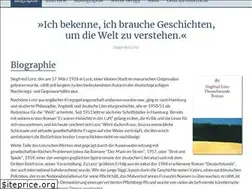 Sites similar to siegfried-lenz.de