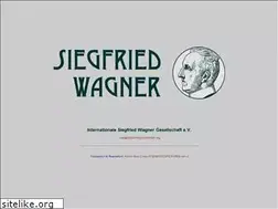 Sites similar to siegfried-wagner.org