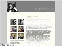 Sites similar to siegfriedpank.de