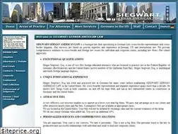 Sites similar to siegwart-law.com