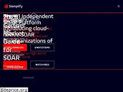 Sites similar to siemplify.co