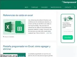 Sites similar to siempreexcel.com
