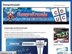 Sites similar to siemprekruzado.wordpress.com