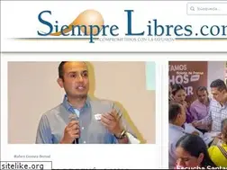 Sites similar to siemprelibres.com