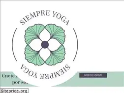 Sites similar to siempreyoga.com