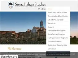 Sites similar to sienaitalianstudies.com