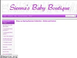 Sites similar to siennasbabyboutique.com