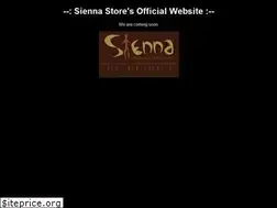 Sites similar to siennastore.com