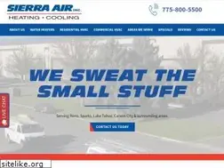 Sites similar to sierraair.com