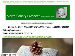 Sites similar to sierracountyprospect.com