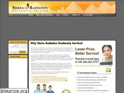 Sites similar to sierradosimetry.com