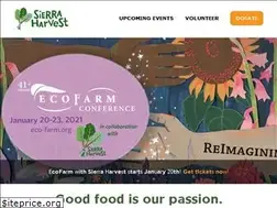 Sites similar to sierraharvest.org