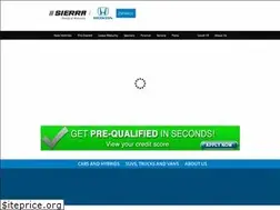Sites similar to sierrahonda.com