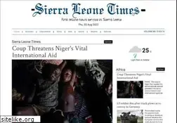 Sites similar to sierraleonetimes.com