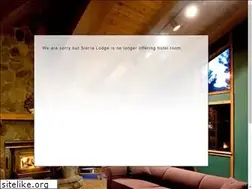 Sites similar to sierralodge.com