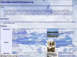 Sites similar to sierranevadaairstreams.org