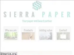 Sites similar to sierrapaper.com