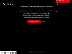 Sites similar to sierrarestaurant.com