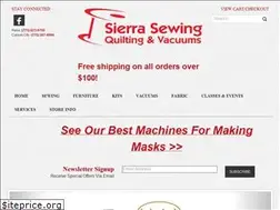 Sites similar to sierrasewing.com