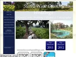 Sites similar to sierrawinecountryweddings.com