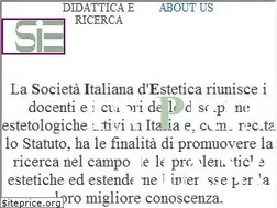 Sites similar to siestetica.it