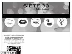 Sites similar to siete30salon.com