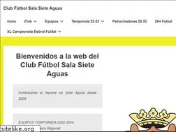 Sites similar to sieteaguasfs.com