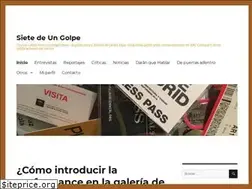 Sites similar to sietedeungolpe.es