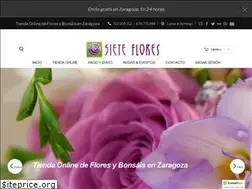 Sites similar to sieteflores.es