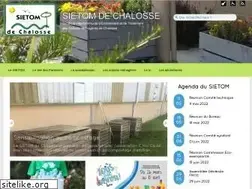Sites similar to sietomdechalosse.fr