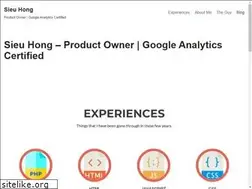 Sites similar to sieuhong.com