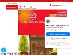 Sites similar to sieuthingocxuan.com