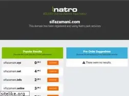 Sites similar to sifazamani.com