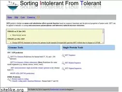Sites similar to sift-dna.org