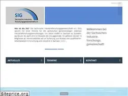 Sites similar to sig-forschung.de