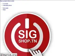 Sites similar to sig-shop.tn