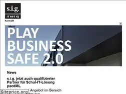 Sites similar to sig-ulm.de