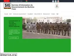 Sites similar to sig.gov.bf