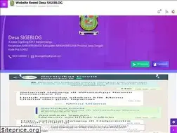Sites similar to sigeblog.desa.id