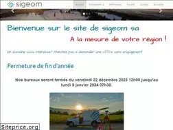 Sites similar to sigeom.ch