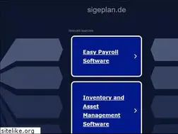 Sites similar to sigeplan.de