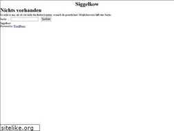Sites similar to siggelkow.de