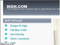 Sites similar to sigh.com