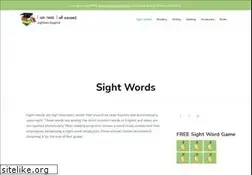 Sites similar to sightwordsgame.com