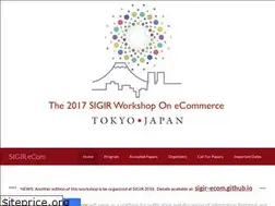 Sites similar to sigir-ecom.weebly.com